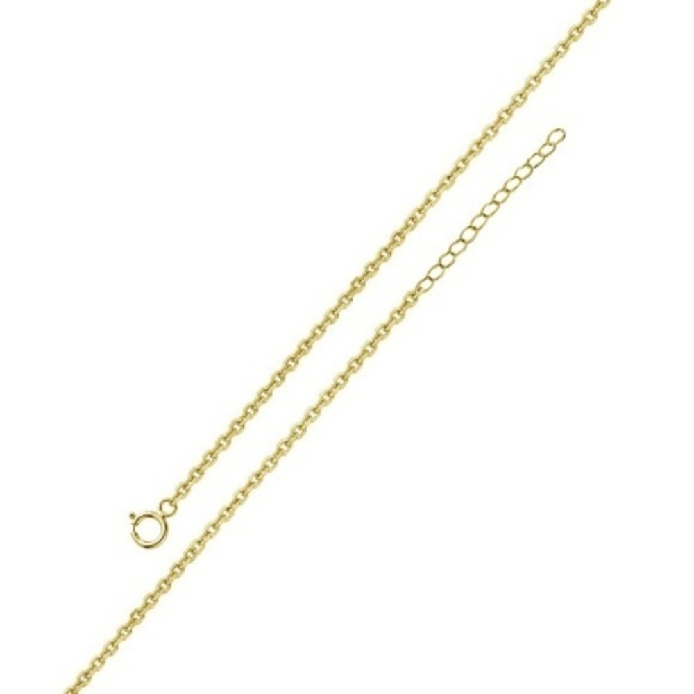 Gold Plated Adjustable Extension Chain 1.25mm